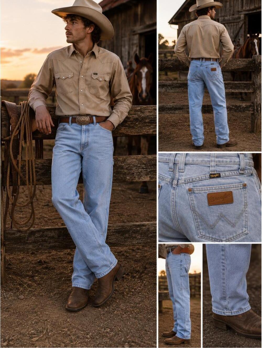 Weyer 10x30 Light Wash Cotton Jeans
